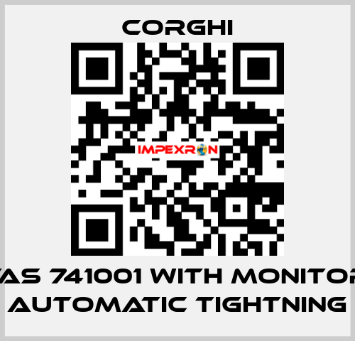 VAS 741001 with monitor, automatic tightning Corghi