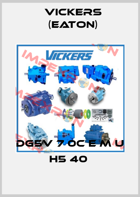 DG5V 7 0C E M U H5 40  Vickers (Eaton)