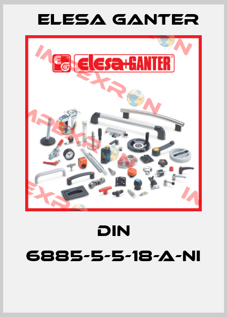 DIN 6885-5-5-18-A-NI  Elesa Ganter