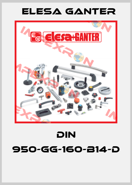 DIN 950-GG-160-B14-D  Elesa Ganter