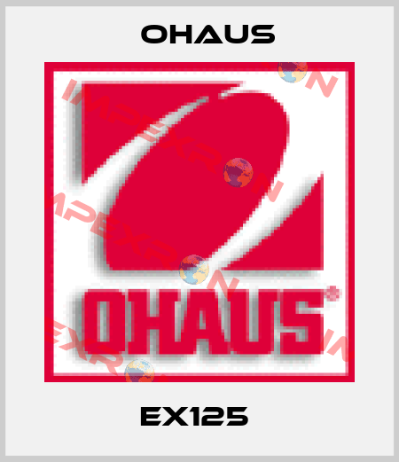 EX125  Ohaus