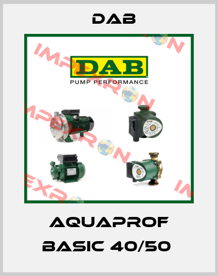 AQUAPROF BASIC 40/50  DAB