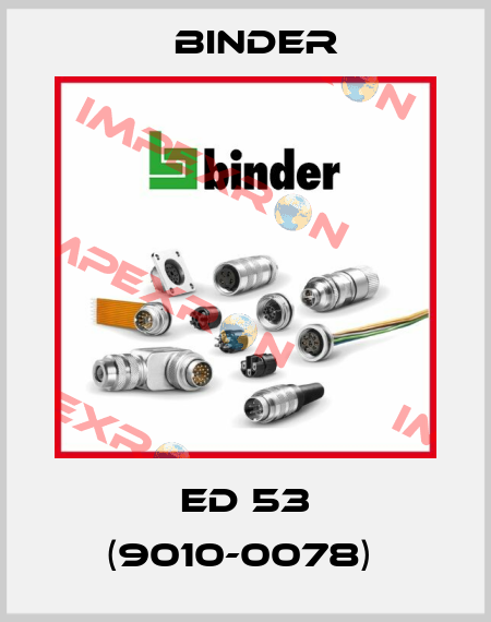 ED 53 (9010-0078)  Binder