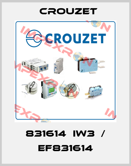 831614  IW3  / EF831614 Crouzet