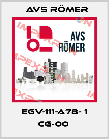 EGV-111-A78- 1 CG-00  Avs Römer