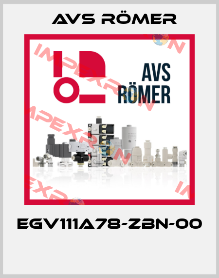 EGV111A78-ZBN-00  Avs Römer