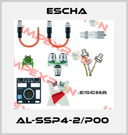 AL-SSP4-2/P00  Escha