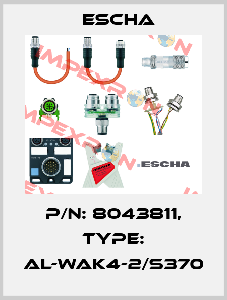 P/N: 8043811, Type: AL-WAK4-2/S370 Escha