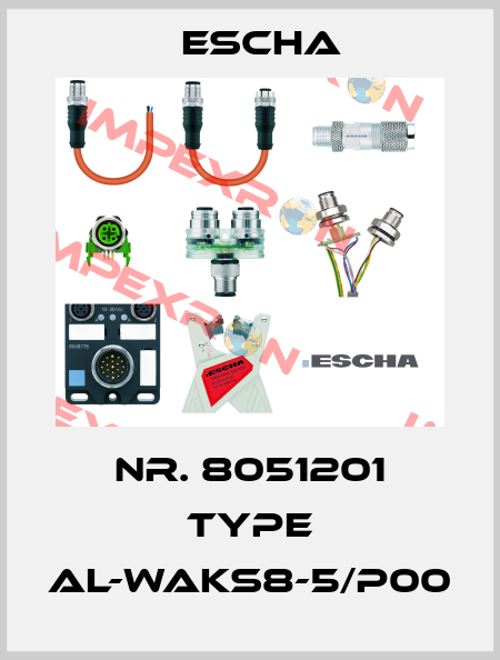 Nr. 8051201 Type AL-WAKS8-5/P00 Escha