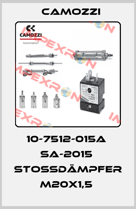 10-7512-015A  SA-2015  STOSSDÄMPFER M20X1,5  Camozzi