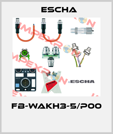 FB-WAKH3-5/P00  Escha
