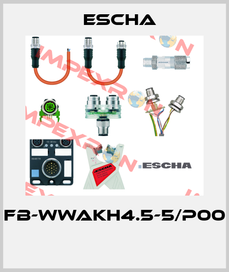 FB-WWAKH4.5-5/P00  Escha