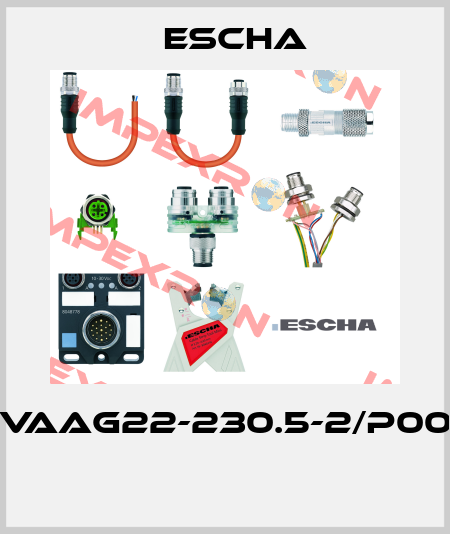 VAAG22-230.5-2/P00  Escha