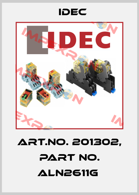 Art.No. 201302, Part No. ALN2611G  Idec