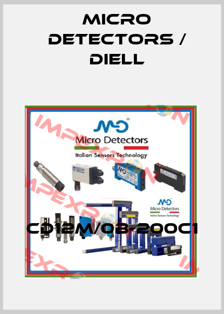 CD12M/0B-200C1 Micro Detectors / Diell