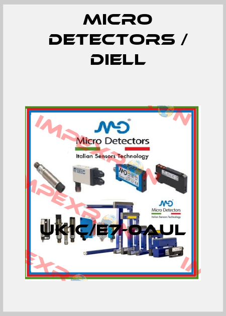 UK1C/E7-0AUL Micro Detectors / Diell