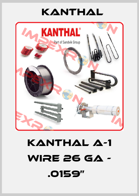 Kanthal A-1 Wire 26 ga - .0159”   Kanthal