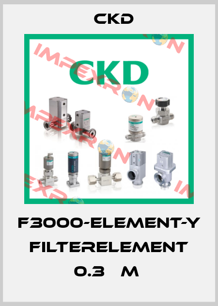 F3000-ELEMENT-Y  FILTERELEMENT 0.3 ΜM  Ckd