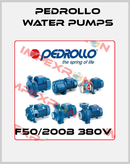 F50/200B 380V  Pedrollo Water Pumps