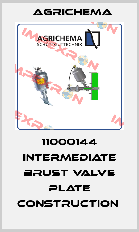 11000144 INTERMEDIATE BRUST VALVE PLATE CONSTRUCTION  Agrichema