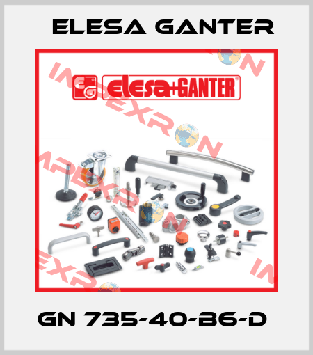 GN 735-40-B6-D  Elesa Ganter