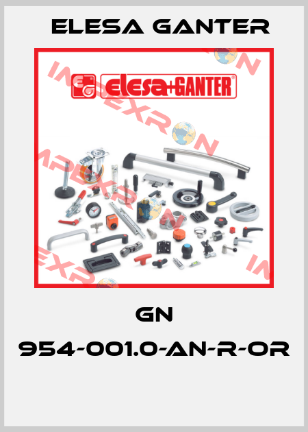 GN 954-001.0-AN-R-OR  Elesa Ganter