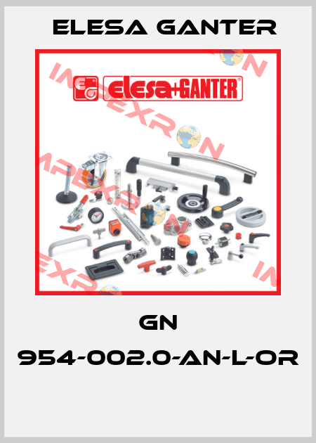 GN 954-002.0-AN-L-OR  Elesa Ganter