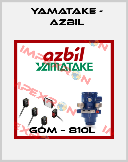 GOM – 810L  Yamatake - Azbil