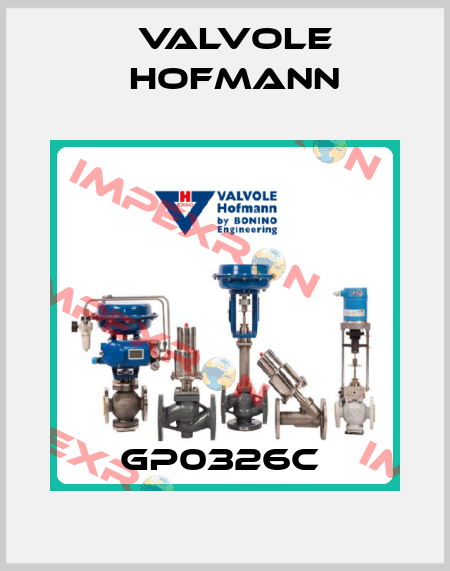 GP0326C  Valvole Hofmann