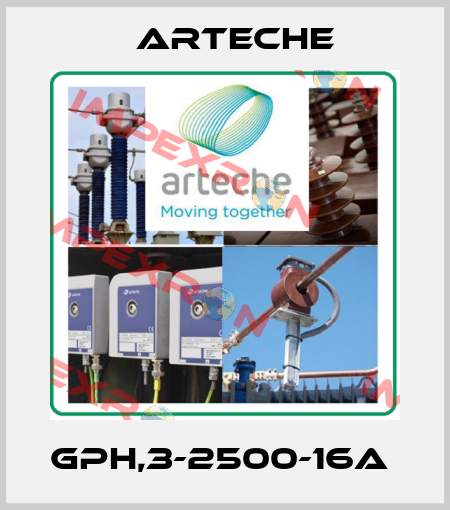 GPH,3-2500-16A  Arteche