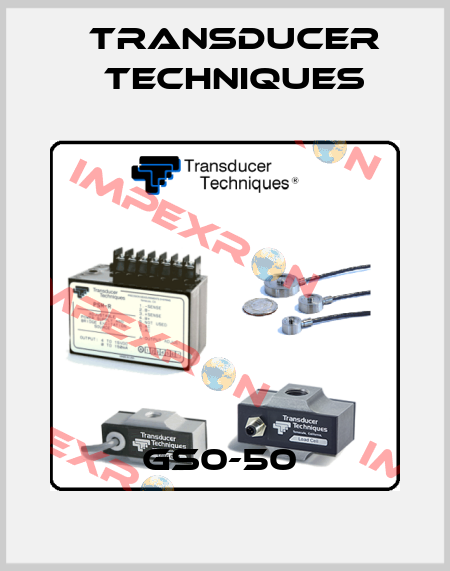 GS0-50  Transducer Techniques