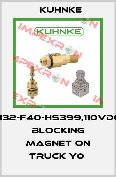 H32-F40-HS399,110VDC BLOCKING MAGNET ON TRUCK Y0  Kuhnke