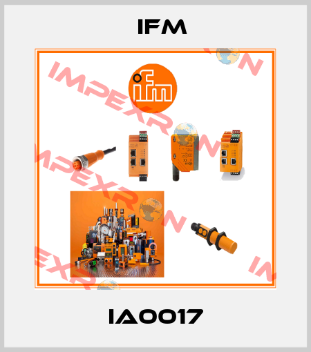 IA0017 Ifm