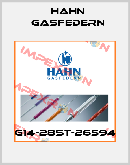 G14-28ST-26594 Hahn Gasfedern
