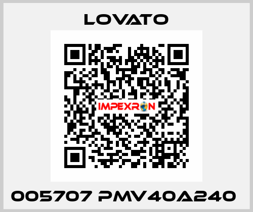 005707 PMV40A240  Lovato