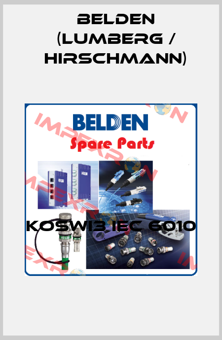 KOSWI3 IEC 6010  Belden (Lumberg / Hirschmann)