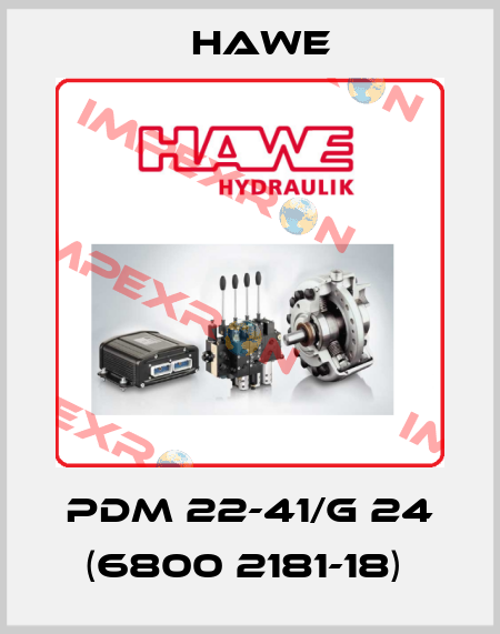 PDM 22-41/G 24 (6800 2181-18)  Hawe