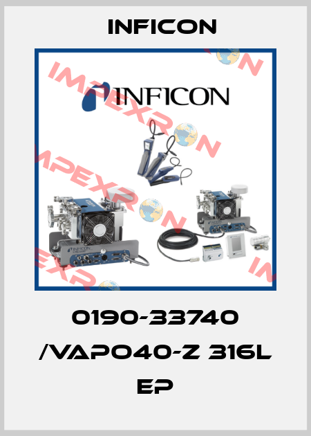 0190-33740 /VAPO40-Z 316L EP Inficon