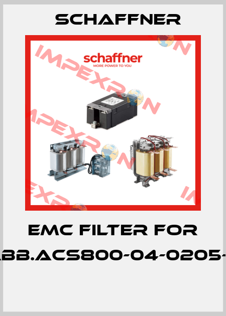 EMC filter for ABB.ACS800-04-0205-3   Schaffner