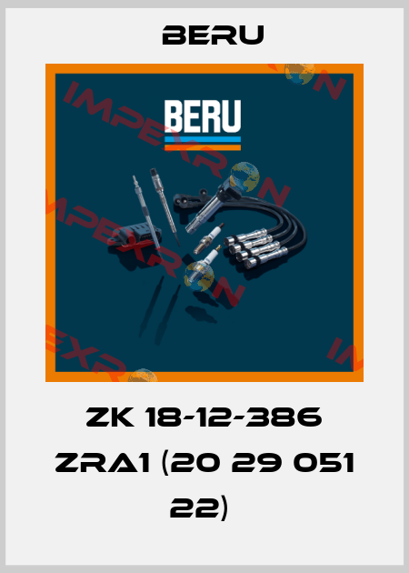 ZK 18-12-386 ZRA1 (20 29 051 22)  Beru