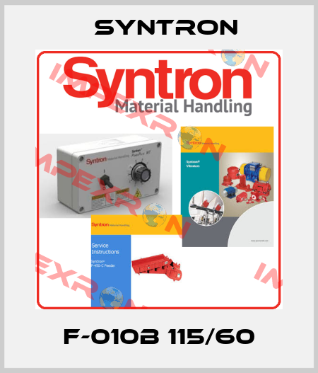 F-010B 115/60 Syntron