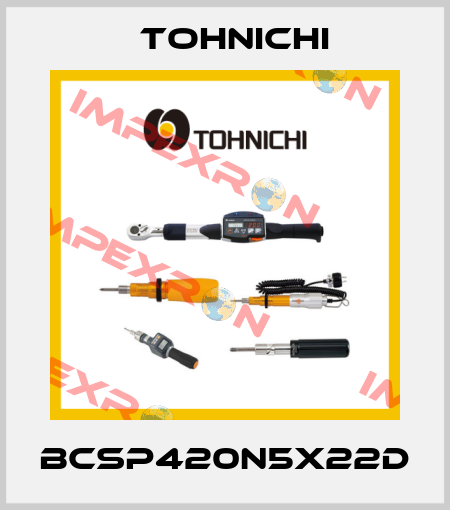 BCSP420N5X22D Tohnichi