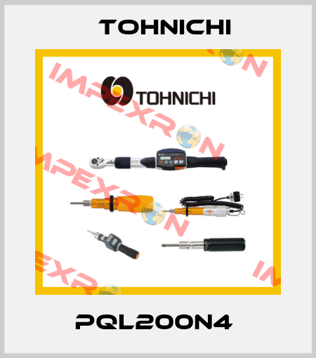 PQL200N4  Tohnichi
