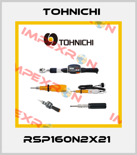RSP160N2X21  Tohnichi