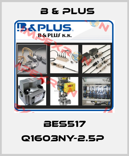 BES517 Q1603NY-2.5P  B & PLUS
