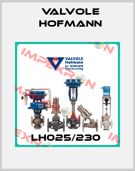 LH025/230  Valvole Hofmann