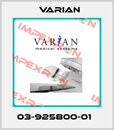 03-925800-01   Varian