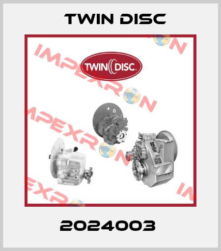 2024003  Twin Disc