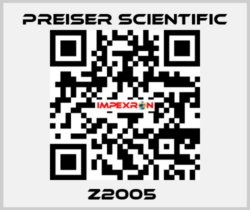 Z2005  Preiser Scientific