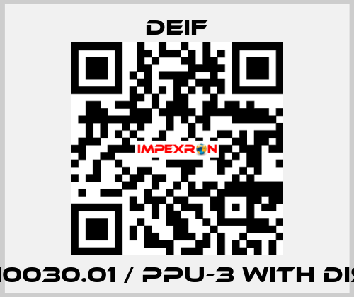 2912210030.01 / PPU-3 with display Deif